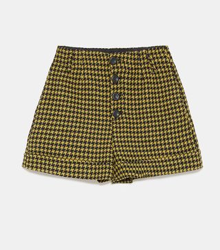 Zara + Check Shorts