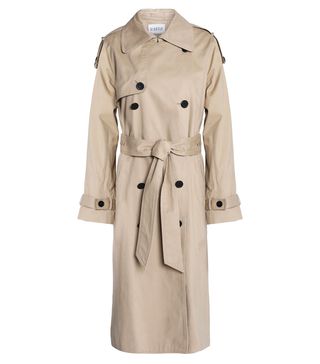 Claudie Pierlot + Cotton Gabardine Trench Coat