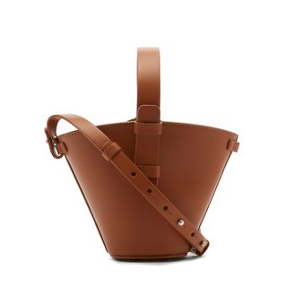 Nico Giani + Nelia Mini Leather Bucket Bag