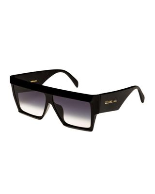 C��line + Bold Angular Acetate Sunglasses