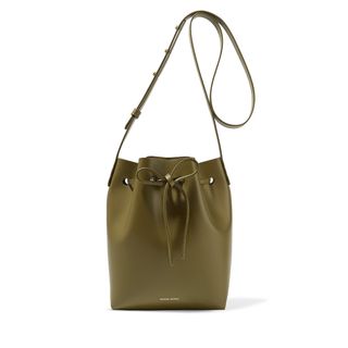 Mansur Gavriel + Mini Leather Bucket Bag