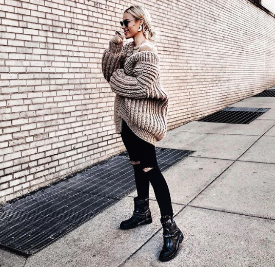 15 Fall Outfits With Black Boots | Who What Wear