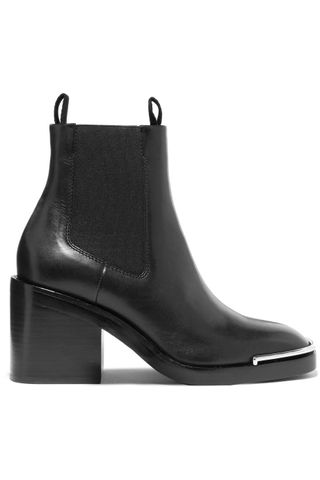 Alexander Wang + Hailey Leather Ankle Boots