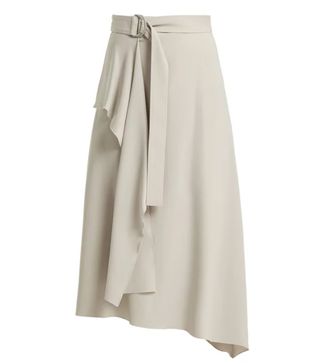 Joseph + Sybil Belted Asymmetrical Skirt