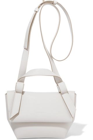 Acne Studios + Musubi Milli Small Knotted Leather Shoulder Bag
