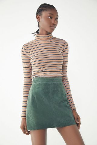 Urban Renewal + Vintage Suede Mini Skirt