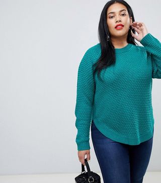 Vero Moda Curve + Chunky Knitted Sweater