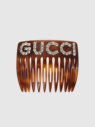 Gucci + Crystal Gucci Hair Comb