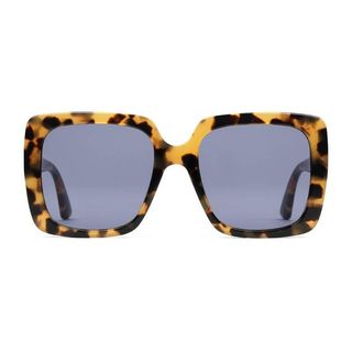 Gucci + Rectangular-frame acetate sunglasses