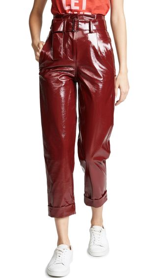 Nicholas + Crinkle PVC Trousers