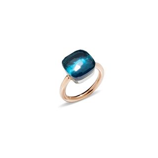 Pomellato + Ring Nudo in London Blue Topaz