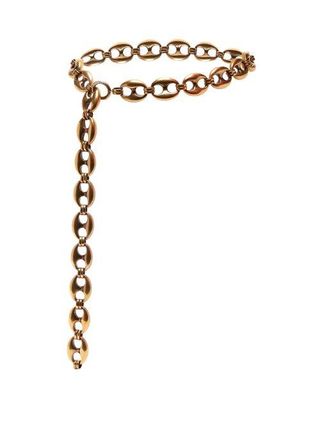Balenciaga + Exaggerated Chain Belt