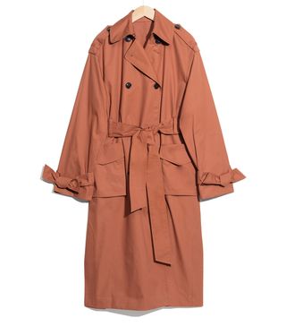 & Other Stories + Belted Oversized Trenchcoat