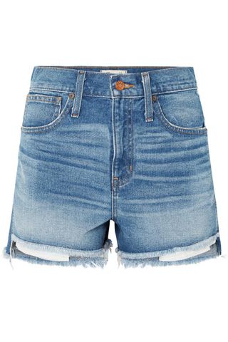 Madewell + The Perfect Denim Shorts