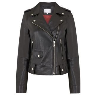 Warehouse + Leather Biker Jacket