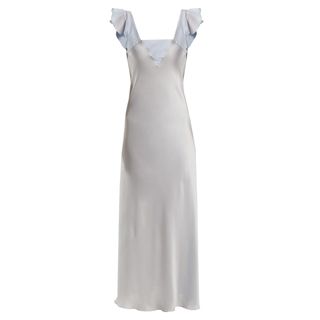 Three Graces London + Celia Silk Maxi Nightdress