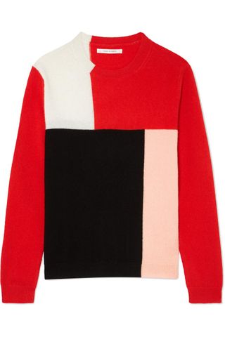 Chinti and Parker + Luis Casa Color-Block Cashmere Sweater