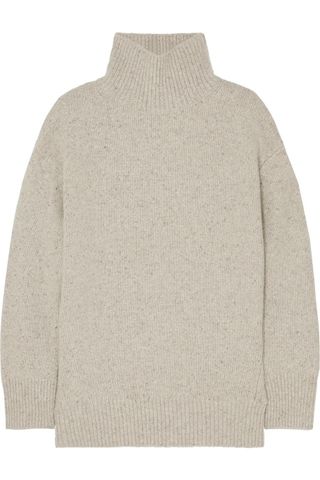 Vince + Oversized Cashmere Turtleneck Sweater