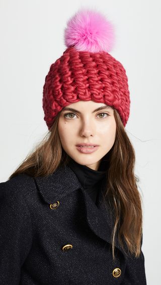 Mischa Lampert + Beanie Pomster Hat