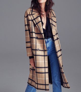 Reserved + Wool Blend Coat