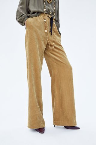 Zara + Corduroy Pajama Pants