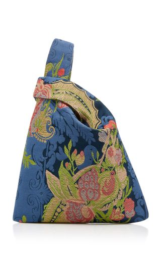 Hayward + Floral Silk Jacquard Mini Shopper Bag