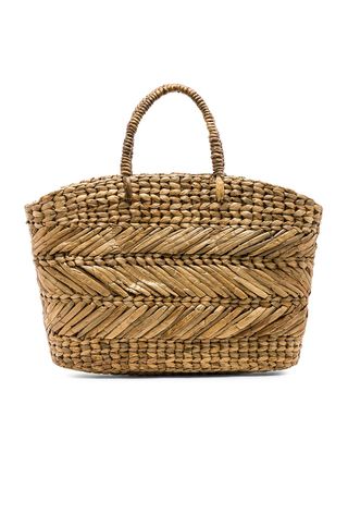 Ellen & James + Corfu Beach Basket Bag