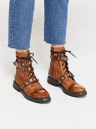 Free People + Dawson Lace Up Boots