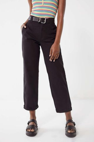 Urban Outfitters x Dickies + Cuffed Cropped Work Pants