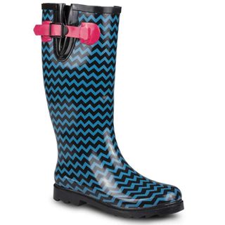 Twisted + Drizzy Tall Cute Rubber Rain Boots