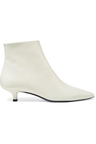The Row + Coco Leather Ankle Boots