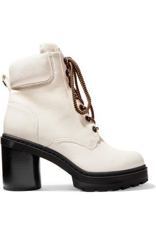 Marc Jacobs + Crosby Textured-Leather Ankle Boots