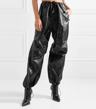T by Alexander Wang + Faux Leather Pants