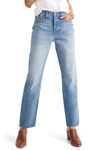 Madewell + The Dad Jean High-Waist Jeans