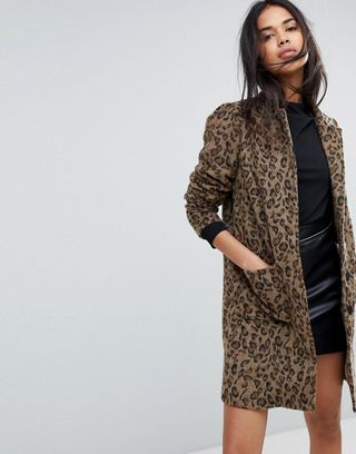 Y.A.S. + Leopard Print Coat