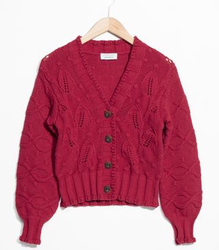 & Other Stories + Chunky Knit Cardigan