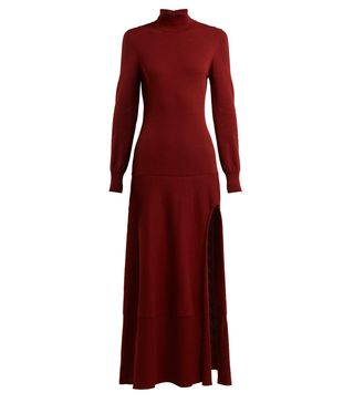 Jacquemus + Baya Knitted Cotton-Blend Maxi Dress