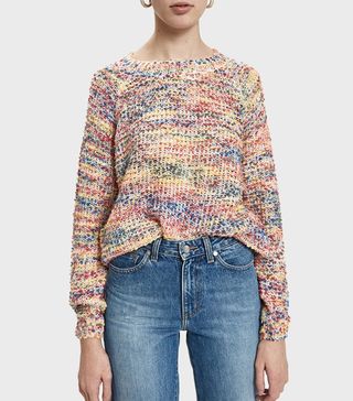 Farrow + Eleanor Multi Colored Knit Sweater