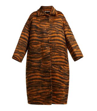 Bottega Veneta + Tiger Stripe Coat
