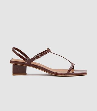 By Far Shoes + Krista Patent Leather Sandals