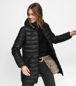 Zara + Lightweight Travel Puffer Coat