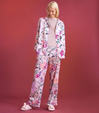 Zara + Floral Shirt and Pants