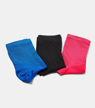 Zara + Three-Pack of Colorful Socks