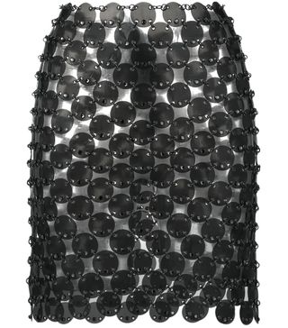 Paco Rabanne + Chainmail Mini Skirt