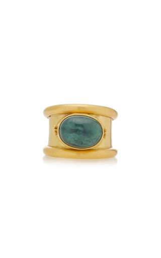 Prounis + One-of-a-Kind Green Tourmaline Calda Ring