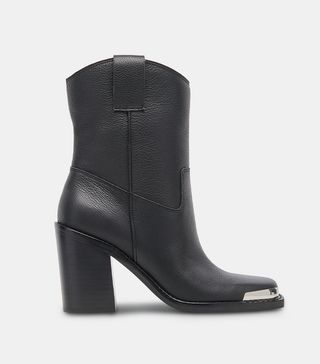 Dolce Vita + Falon Boots in Black Leather