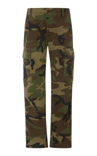 Re/Done + Camo Skinny Cargo Pants