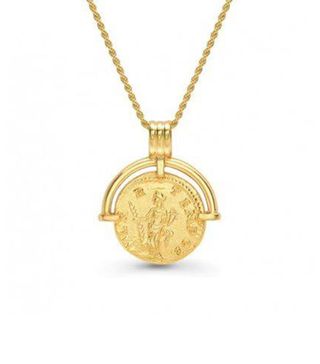Missoma + Lucy Williams Roman Arc Coin Necklace