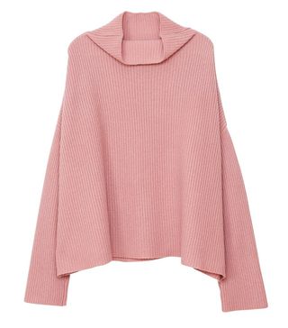 Arela + Drew Cashmere Sweater in Rose