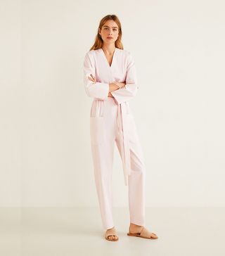 Mango + Organic Cotton Long Jumpsuit